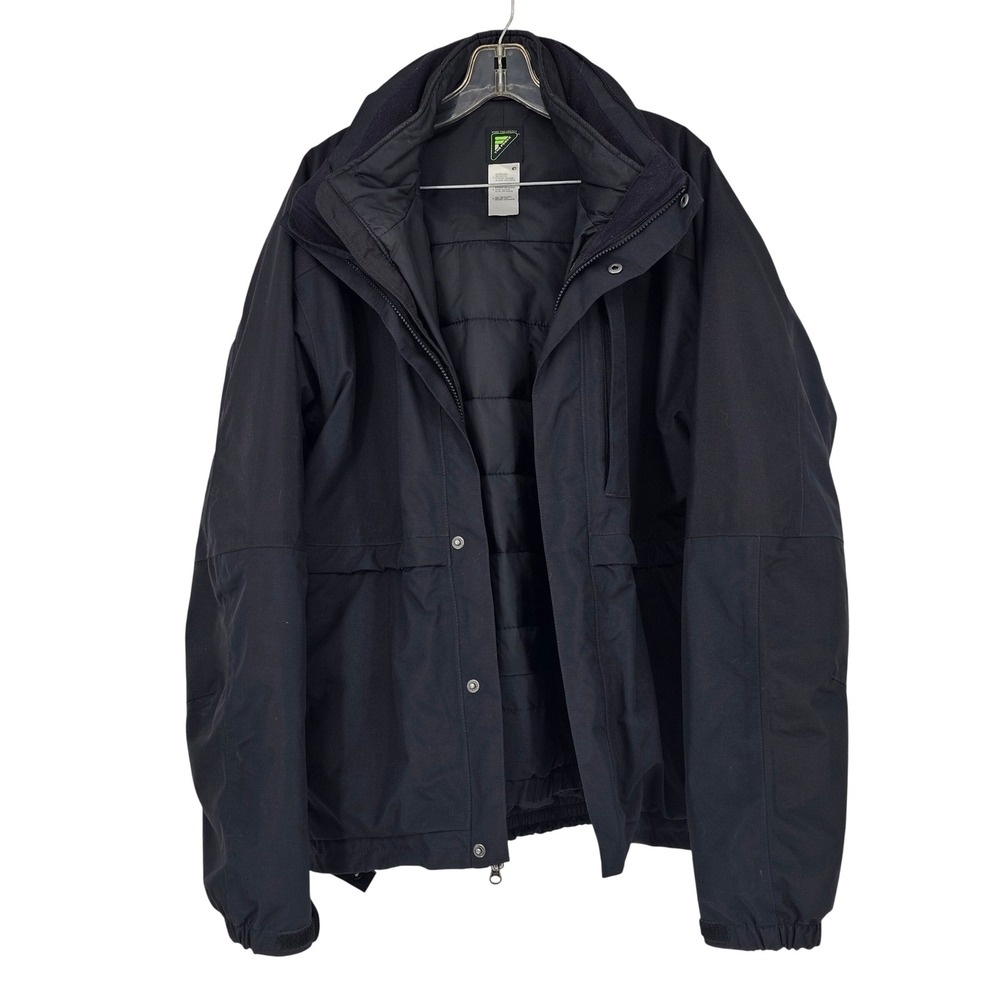The Force 3-in-1 System Jacket Large Insulated Black Tactical Gorpcore Utility